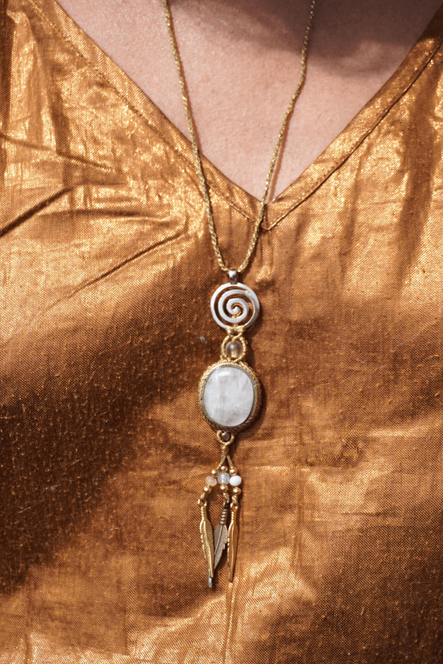 Collier SPIRALE BLANCHE