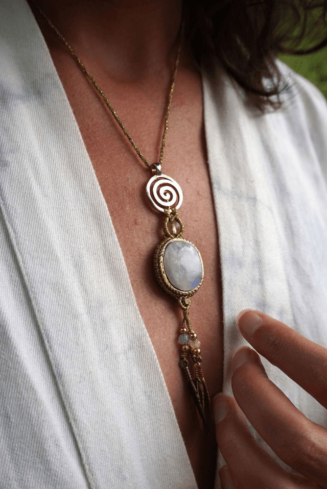 Collier SPIRALE BLANCHE